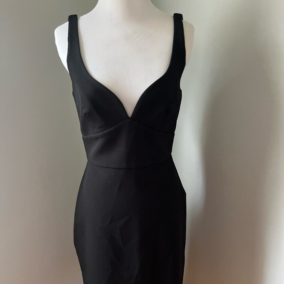 Jill Jill Stuart Sweetheart Neck Dress in Black 6 - Picture 1 of 8